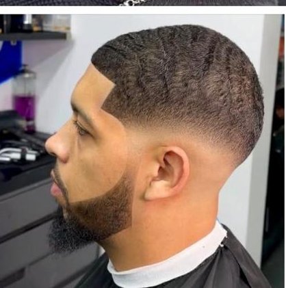 Fade with beard